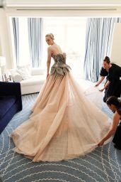 Elle Fanning - Vogue Photoshoot "Alexander McQueen Cannes Gown" May 2023