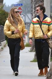 Elle Macpherson and Doyle Bramhall - Out in Santa Monica 04/28/2023