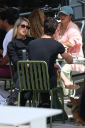 Emma Slater and ex Husband Sasha Farber at Erewhon Market in Los Angeles 05/21/2023