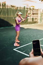 Eugenie Bouchard - "Lace Clips" Promo Campaign Spring 2023