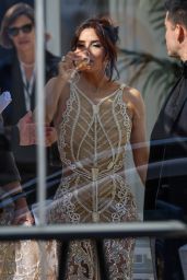 Eva Longoria at the Martinez Hotel in Cannes 05/26/2023