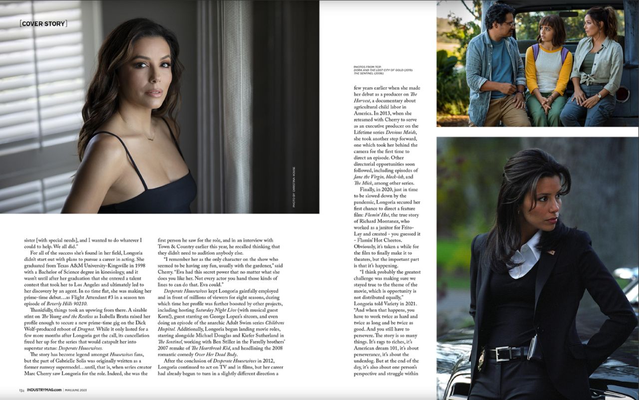 Eva Longoria - Industry Magazine June 2023 Issue • CelebMafia