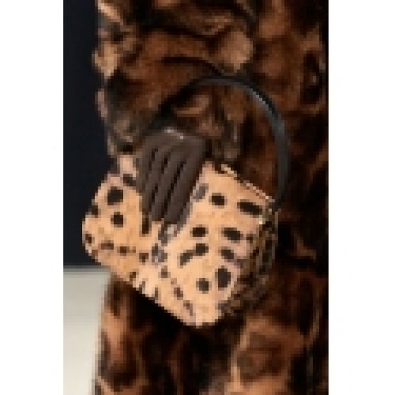 Ferragamo Fall 2023 Leopard Print Bag