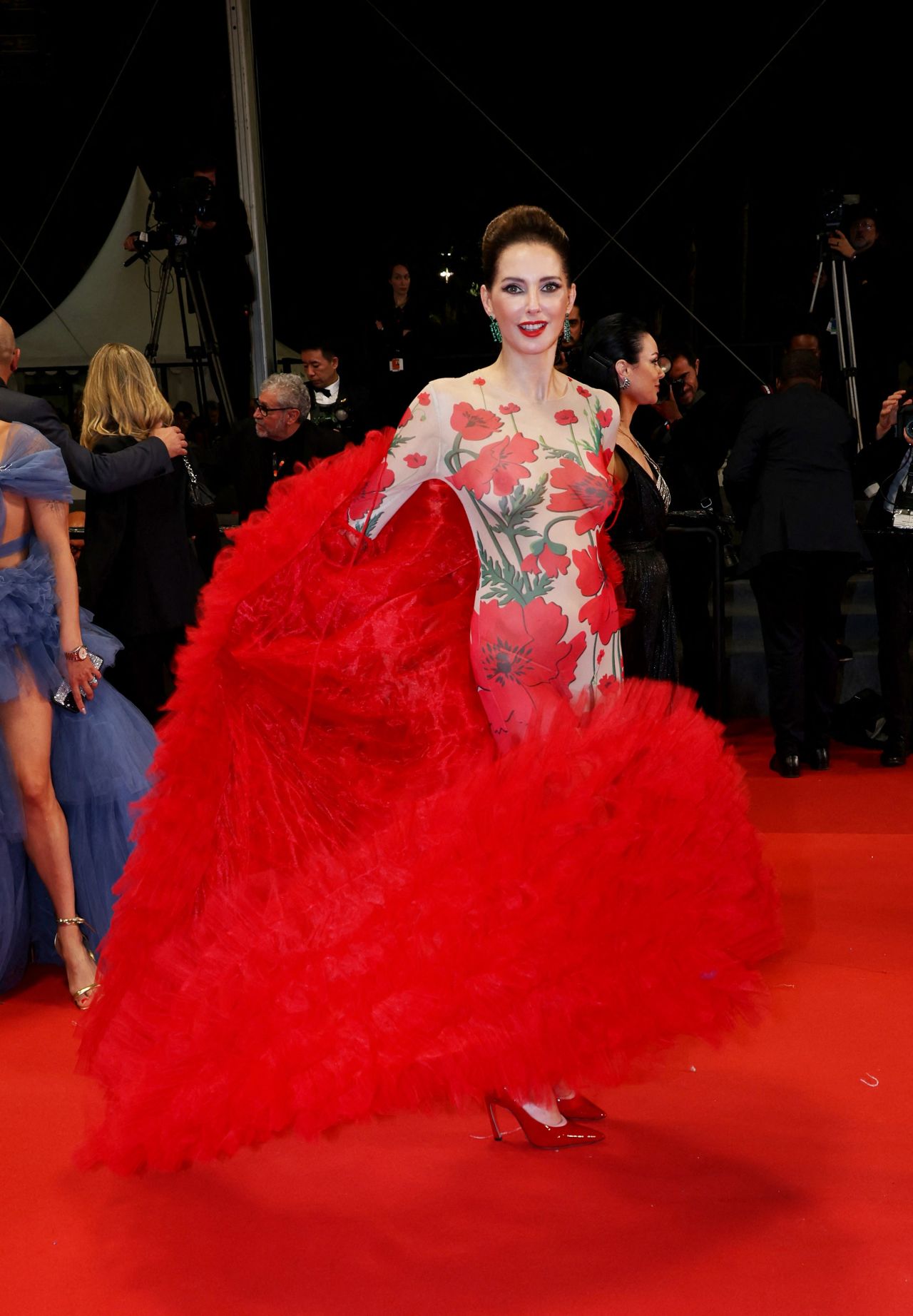 Frederique Bel "Acid" Red Carpet at Cannes Film Festival 05/21/2023