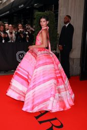 Grace Elizabeth - Leaving The Mark Hotel for the 2023 Met Gala in NYC ...