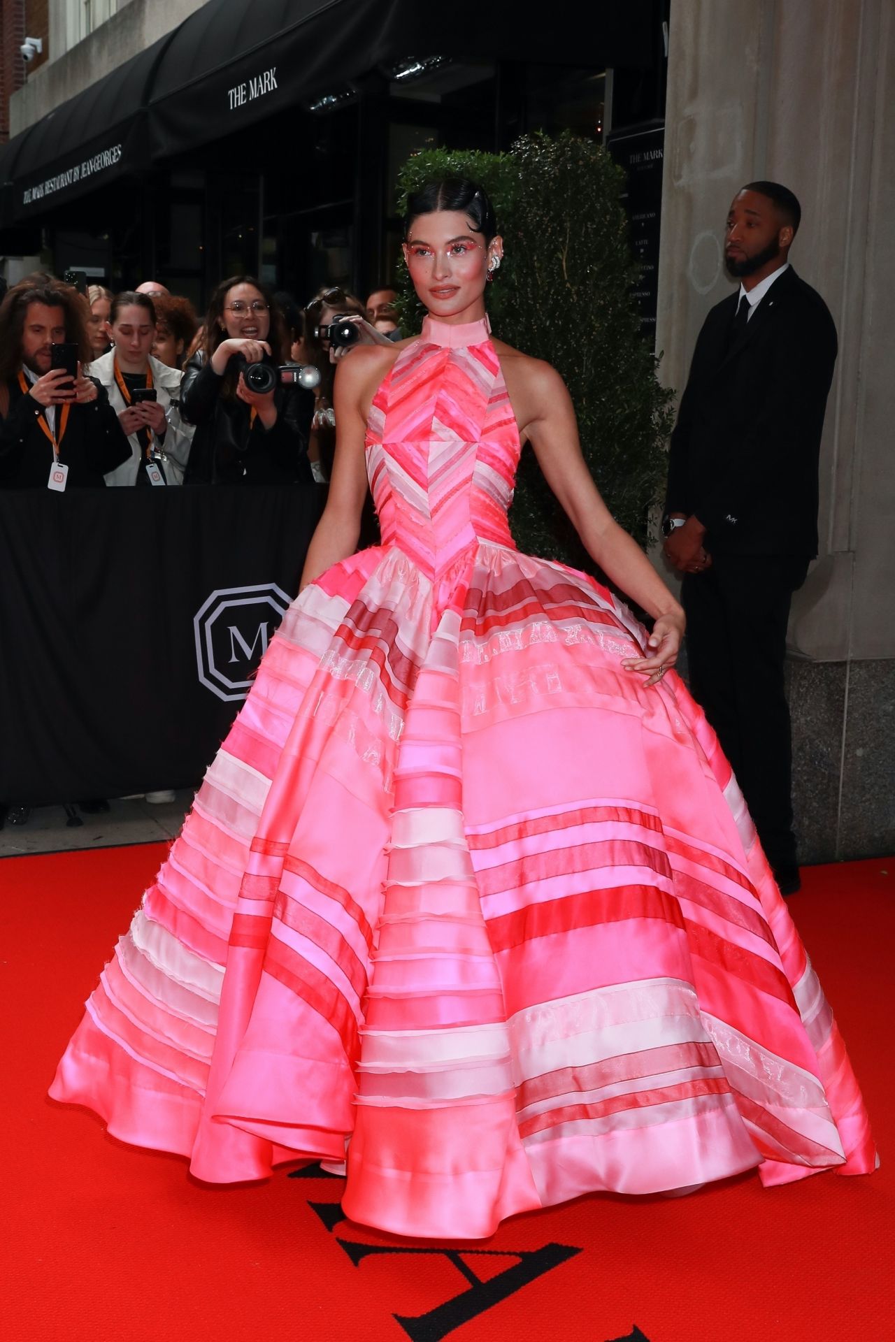Grace Elizabeth - Leaving The Mark Hotel for the 2023 Met Gala in NYC ...