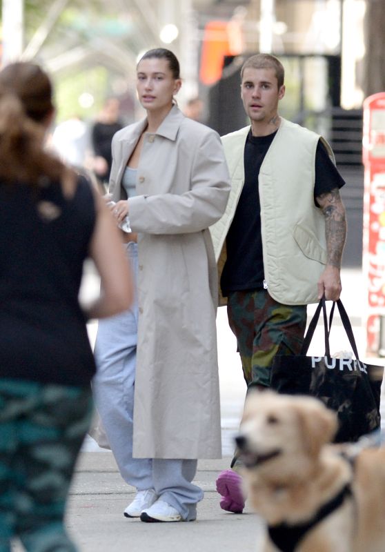 Hailey Rhode Bieber and Justin Bieber- Out in New York City 05/14/2023