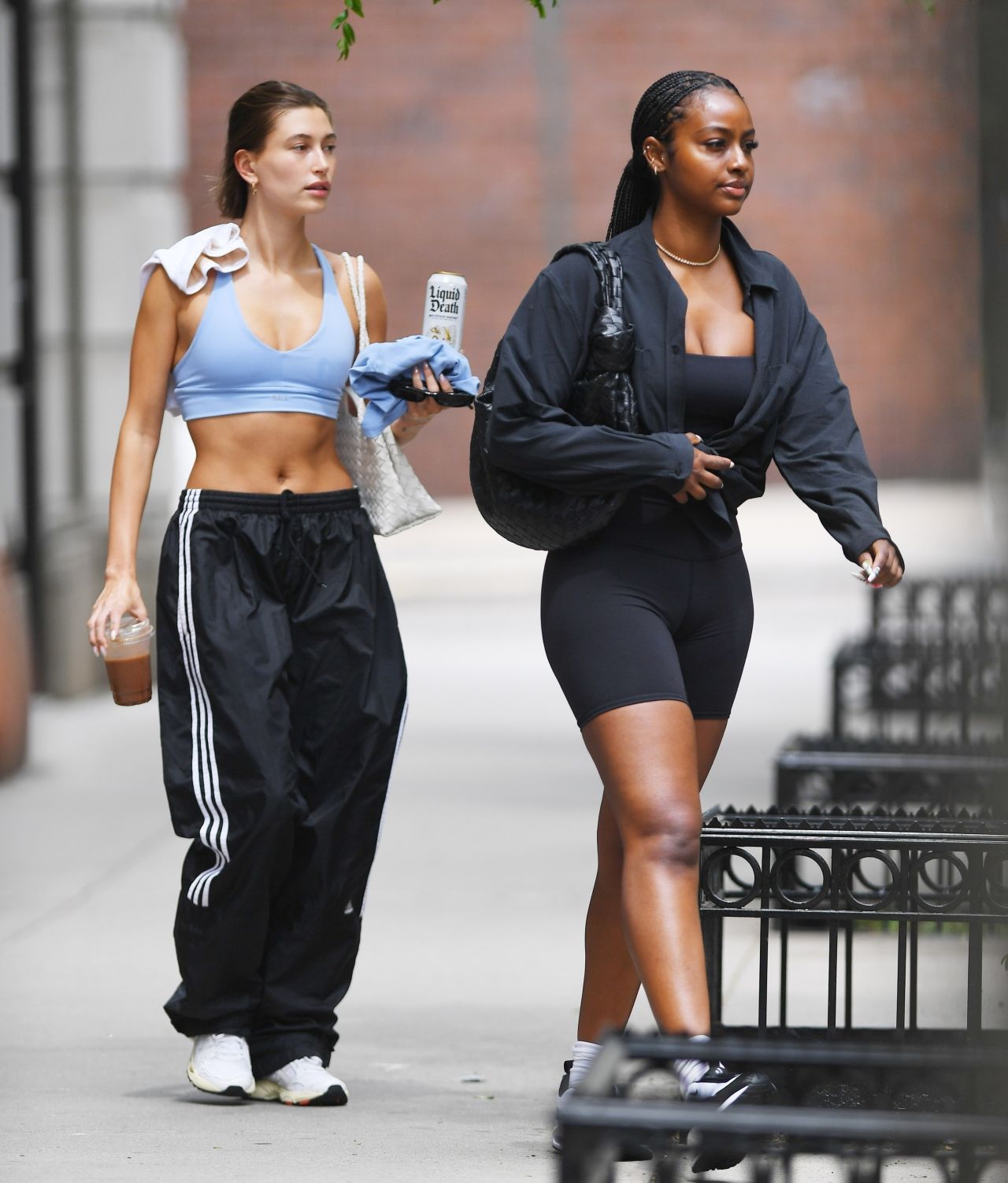 Hailey Rhode Bieber in Workout Outfit in New York 06/16/2023 • CelebMafia