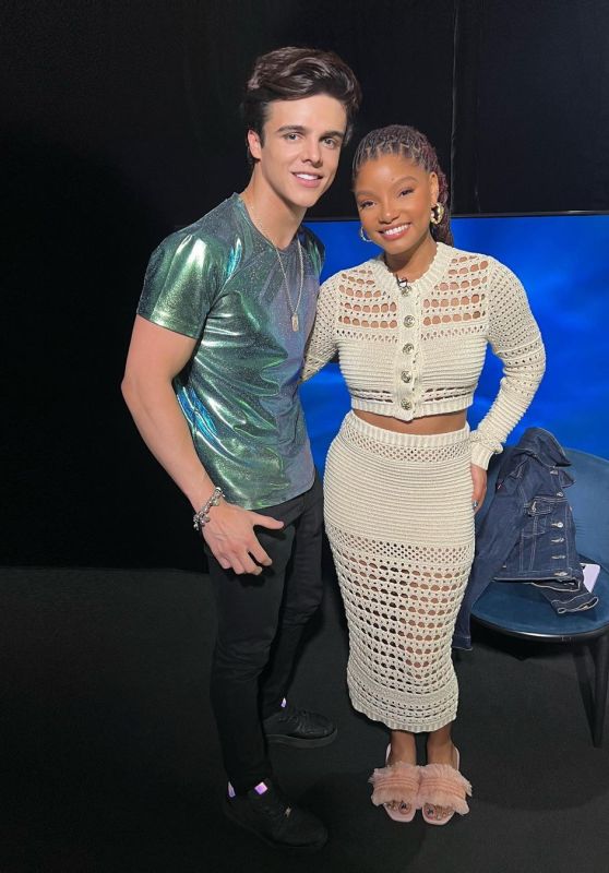 Halle Bailey - Promoting "The Little Mermaid" in Mexico City 05/11/2023