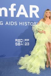 Heidi Klum – amfAR Cannes Gala 2023 in Cap d’Antibes