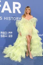 Heidi Klum – amfAR Cannes Gala 2023 in Cap d’Antibes