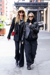 Heidi Klum and Leni Klum - Out in the Meatpacking District, NYC 05/04/2023