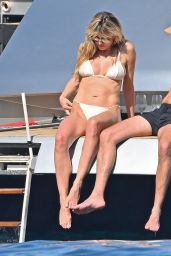Heidi Klum in a Bikini on a Yacht in the South of France 05/30/2023
