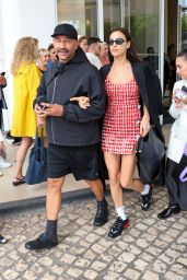 Irina Shayk at the Martinez Hotel in Cannes 05/21/2023