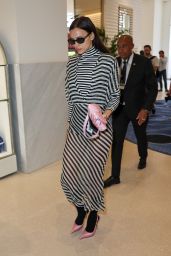 Irina Shayk at the Martinez Hotel in Cannes 05/22/2023