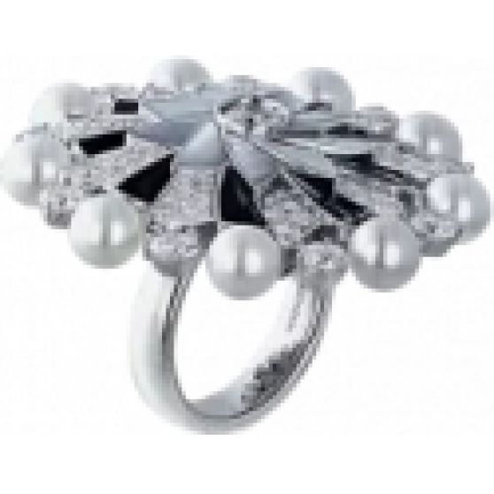 Jacob & Co Infinia Pearl Collection Small Diamond Ring