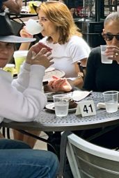 Jennifer Lopez at Urth Caffe on Melrose Av Los Angeles 05/29/2023
