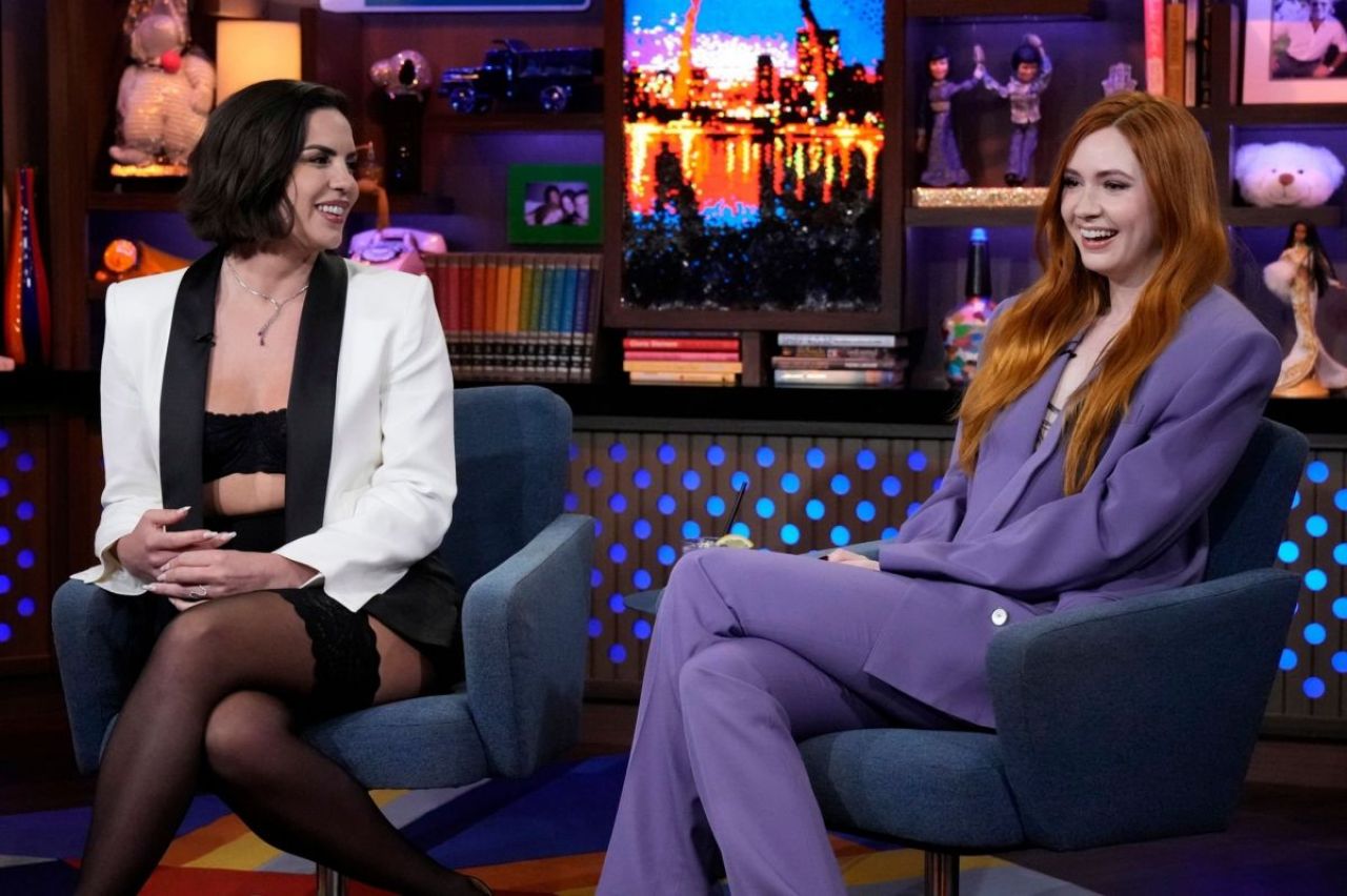 Karen Gillan and Katie Maloney - Watch What Happens Live With Andy