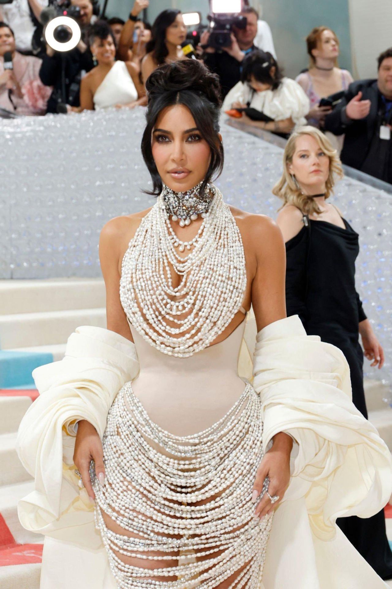 Kim Kardashian Met Gala 2023 • CelebMafia