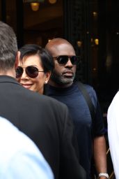 Kris Jenner and Corey Gamble - Shopping at Hermes in Paris 05/27/2023