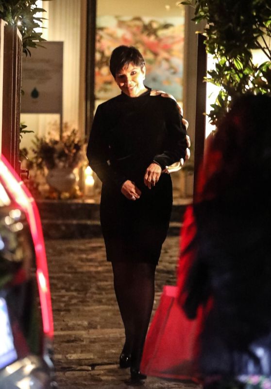 Kris Jenner - Leaving a "Keeping With The Kardashians" Dinner Scene in Los Angeles 05/10/2023