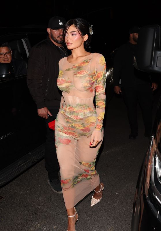 Kylie Jenner - Arrives to a Private Jean Paul Gaultier Party in New York 05/02/2023