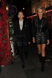 Lady Victoria Hervey Night Out Style - Ivy West Street in London 05/12/2023