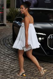 Lena Situations - Arriving at Hotel Martinez in Cannes 05/17/2023