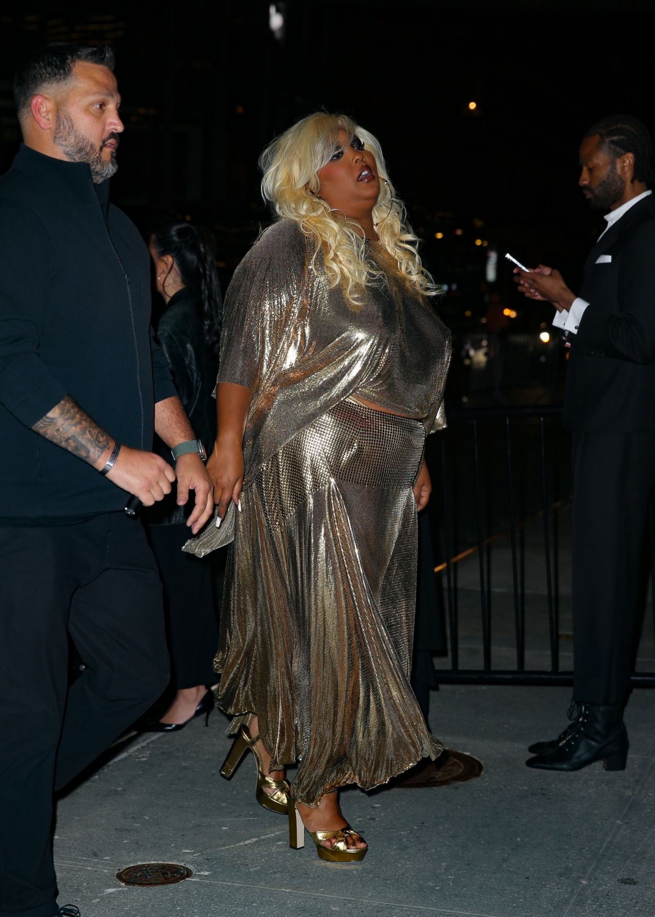 Lizzo Arriving a Met Gala After Party in New York 05/01/2023 • CelebMafia