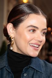 Lucy Hale - Arriving at Her Hotel in Paris 05/11/2023