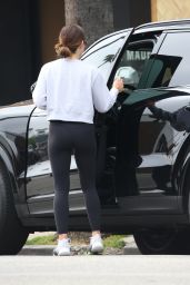 Lucy Hale in Tights in Los Angeles 05/14/2023