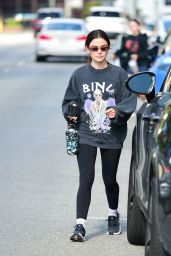 Lucy Hale - Leaving a Workout in Los Angeles 05/07/2023