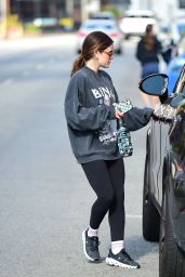 Lucy Hale - Leaving a Workout in Los Angeles 05/07/2023