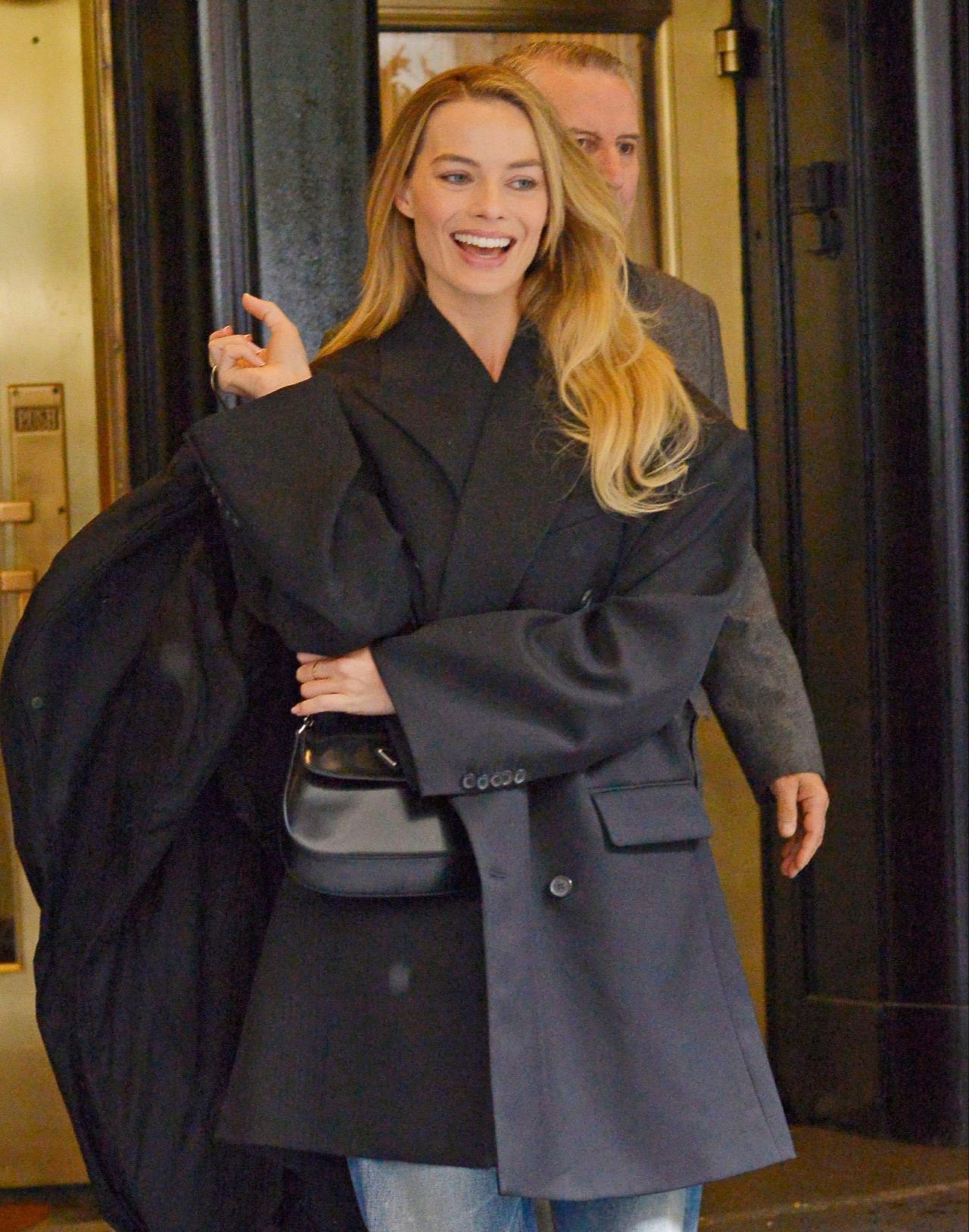 Margot Robbie - Leaving the Carlyle Hotel in New York 05/03/2023