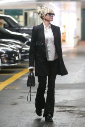 Melanie Griffith in a Classic Monochrome Look in Beverly Hills 05/18/2023