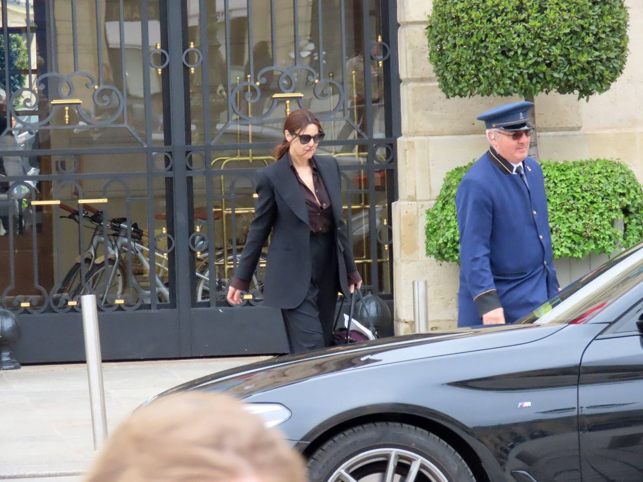 Monica Bellucci - Leaving the Ritz Hotel in Paris 05/09/2023 • CelebMafia