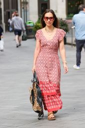 Myleene Klass in a Summer Dress in London 05/30/2023