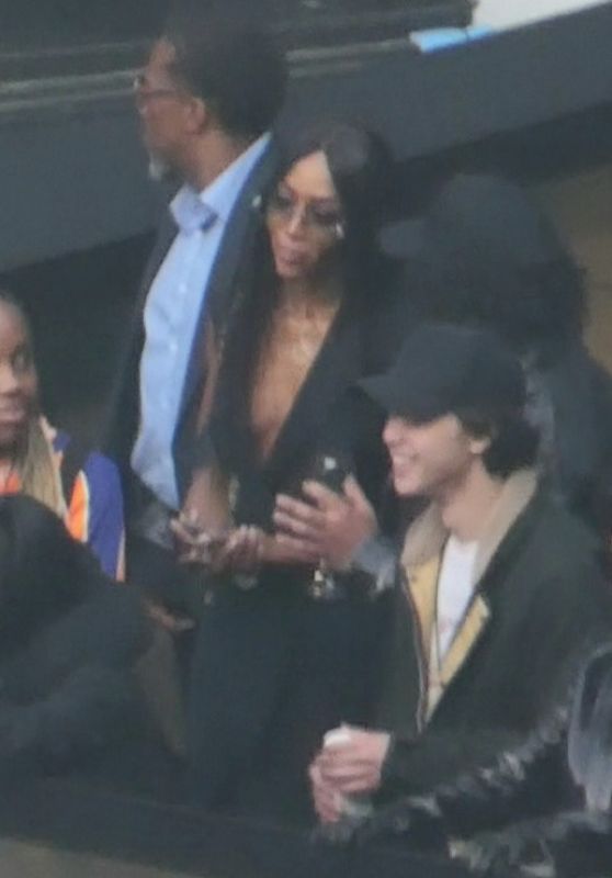 Naomi Campbell at Beyonce Concert in London 05/29/2023