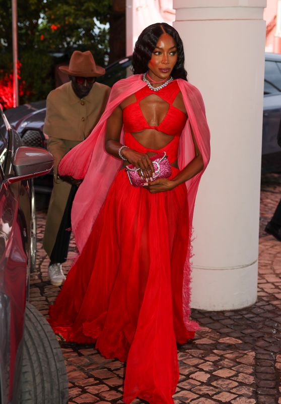Naomi Campbell at the Martinez Hotel in Cannes 05/20/2023