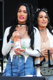 Nikki Bella and Brie Bella - Williams and Sonoma Culinary Stage on Day One of Bottlerock in Napa 05/26/2023