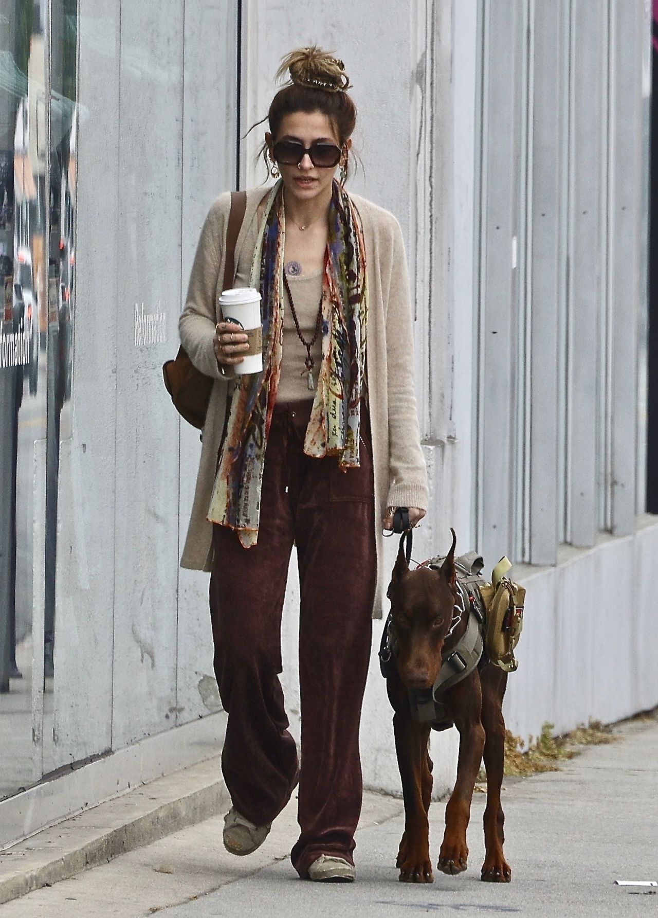 Paris Jackson - Fairfax Senior Citizens Center in West Hollywood 04/30