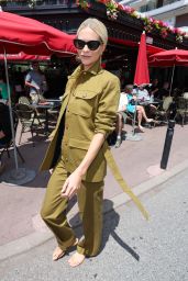 Poppy Delevingne at the Martinez Hotel in Cannes 05/25/2023