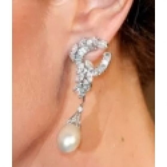 Princess Diana’s South Sea Pearl Earrings