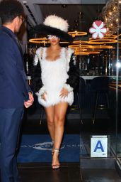 Rihanna Wearing Chanel - Caviar Russe in New York 04/29/2023