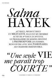 Salma Hayek - Madame Figaro 05/26/2023 Issue