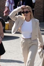 Sam Faiers and Billie Faiers - Arriving at The Podcast Show in London 05/24/2023
