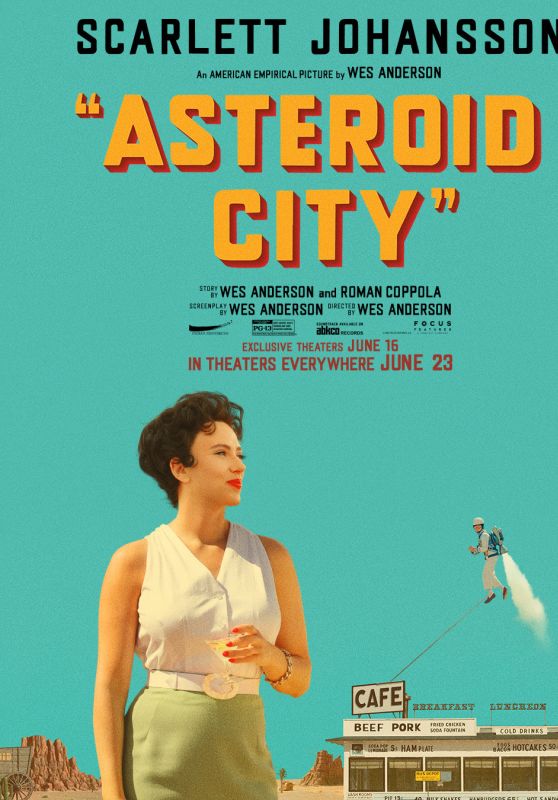 Scarlett Johansson - "Asteroid City" Poster and Trailer