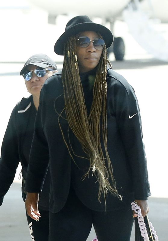 Serena Williams - Arriving in Sardinia 05/28/2023