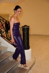 Shanina Shaik at the Martinez Hotel in Cannes 05/21/2023