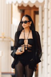 Shay Mitchell Wearing Yves Saint Laurent - Cannes 05/29/2023